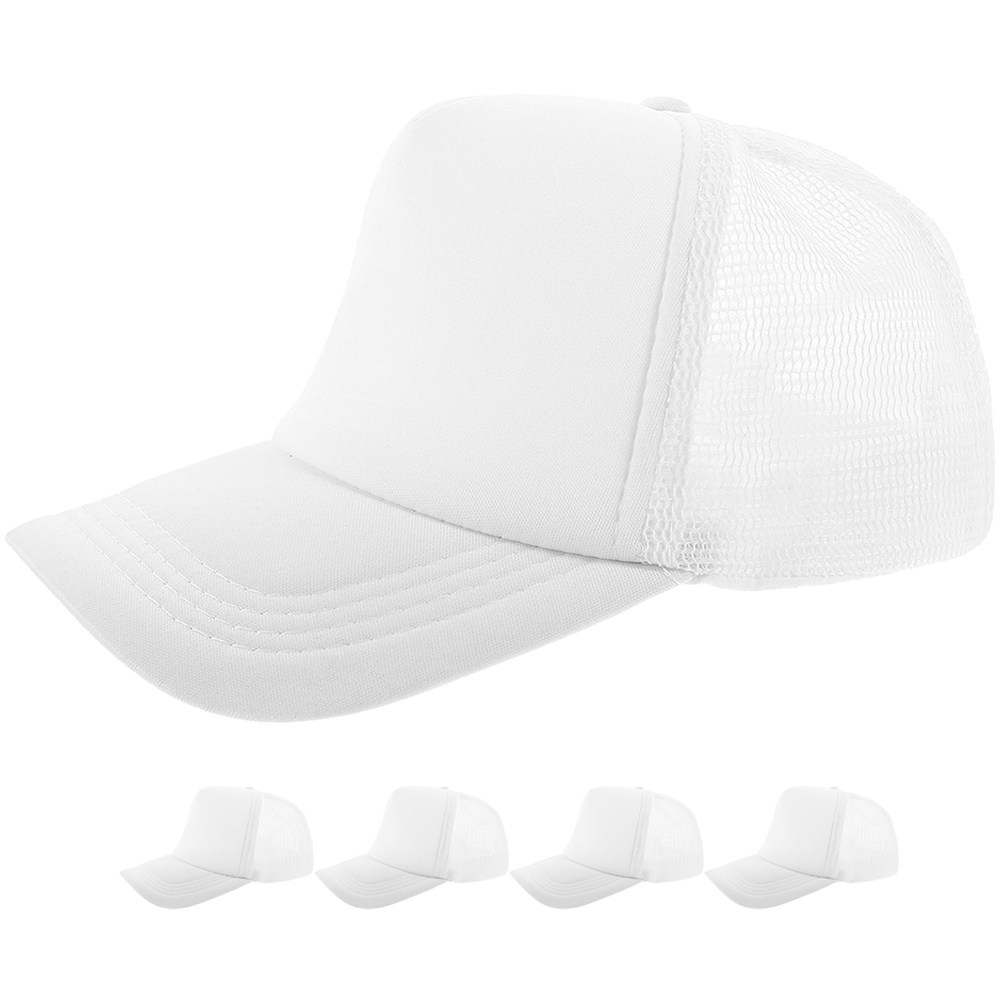 5Pcs Blank Baseball Cap Mesh B - Hat Sublimation Blank recension och pris