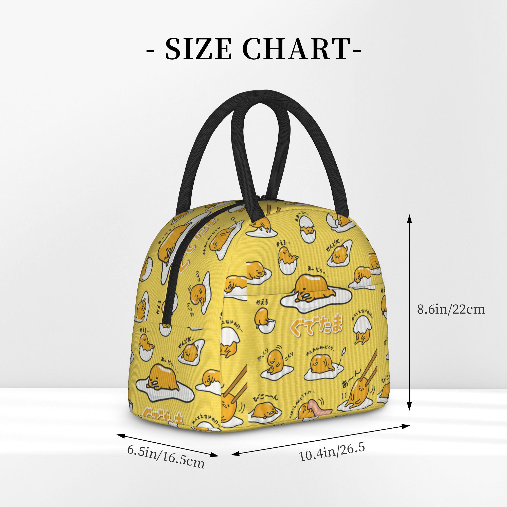 Gudetama Cute Egg Cartoon Insu - Tote Bag Sublimation recension och pris