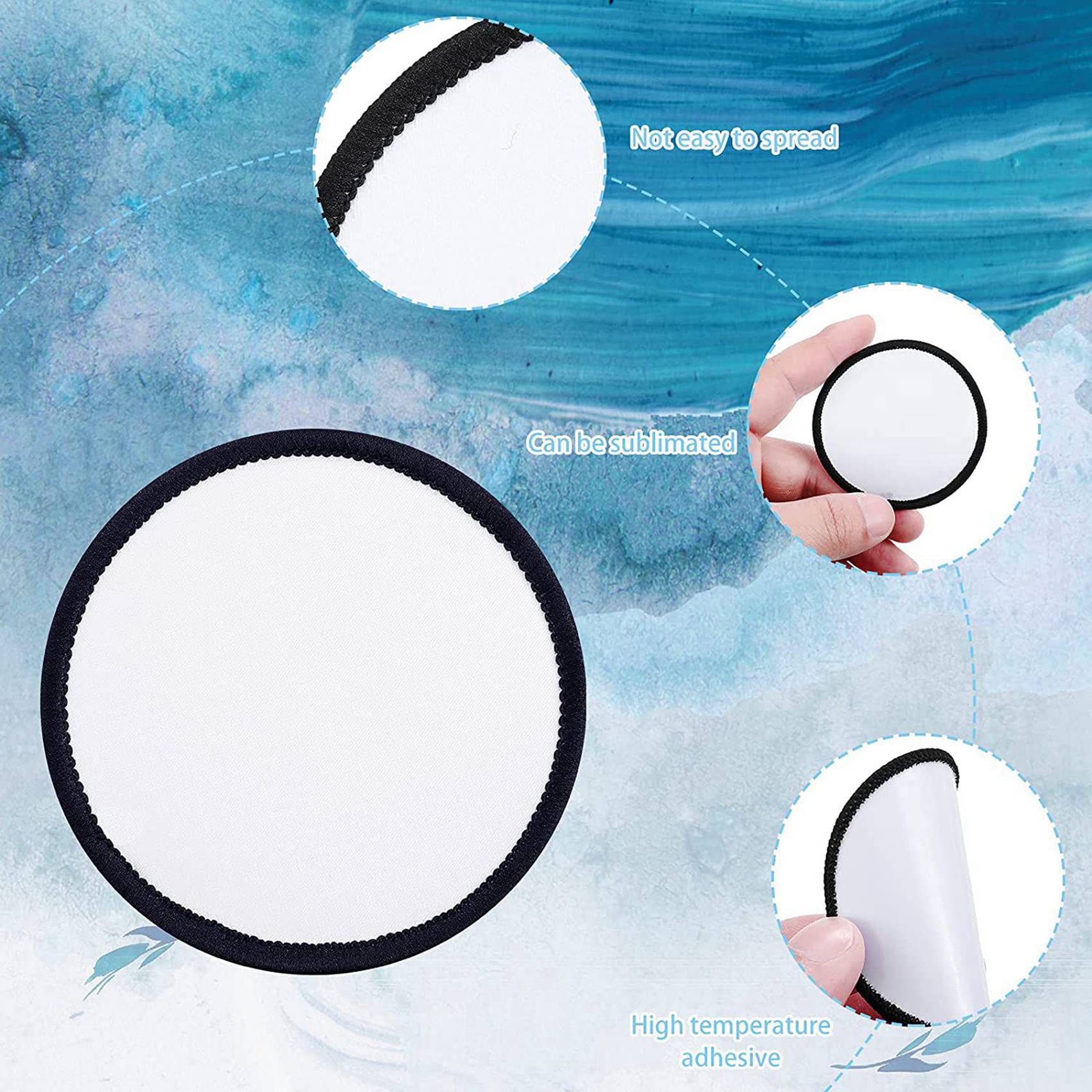 ABXF-48 Pieces Sublimation Pat - Hat Sublimation Blank recension och pris