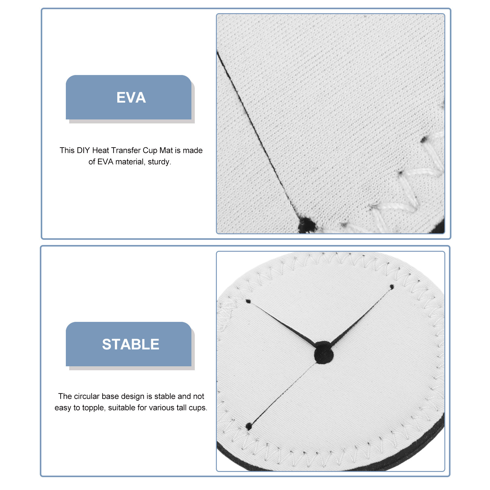 4Pcs Sublimation Coasters Blan - Coaster Sublimation Blank recension och pris